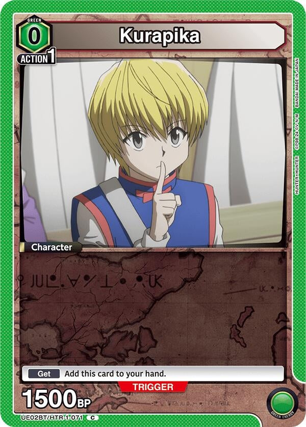 Kurapika 071 Box Topper Foil (UE02BT/HTR-1-071) [UE02BT]