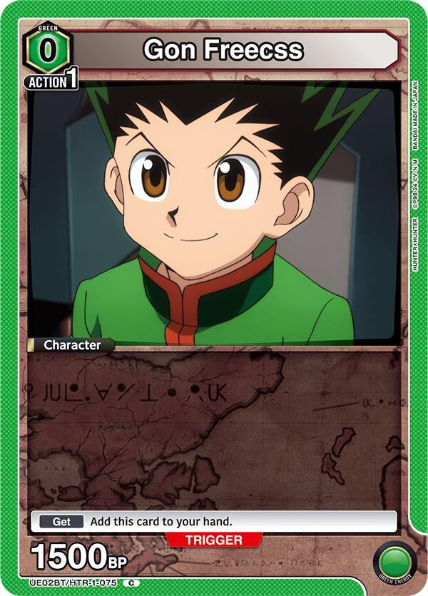 Gon Freecss 075 Box Topper Foil (UE02BT/HTR-1-075) [UE02BT]