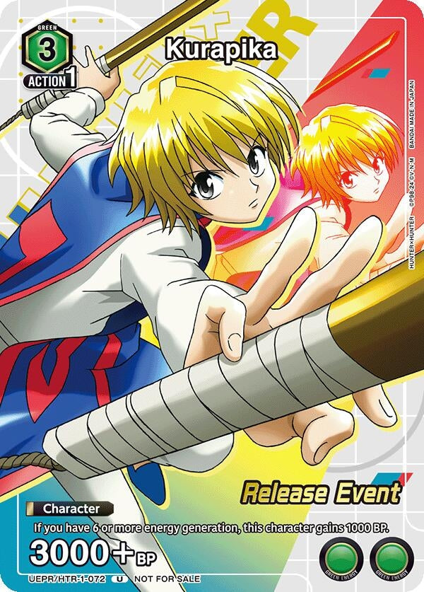 Kurapika Release Event Participation (UEPR/HTR-1-072) [UE02BT_RE]