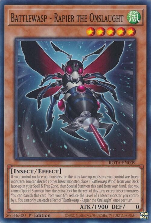 Image for Battlewasp - Rapier the Onslaught [Rage of the Abyss]