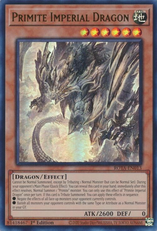 Image for Primite Imperial Dragon [Rage of the Abyss]