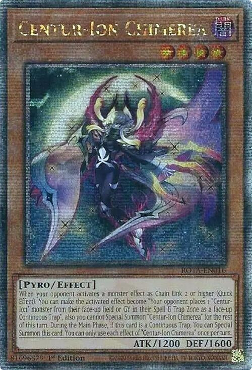 Image for Centur-Ion Chimerea (Quarter Century Secret Rare) [Rage of the Abyss]