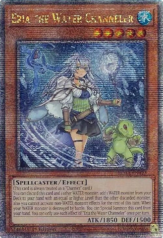 Image for Eria the Water Channeler (Quarter Century Secret Rare) [Rage of the Abyss]
