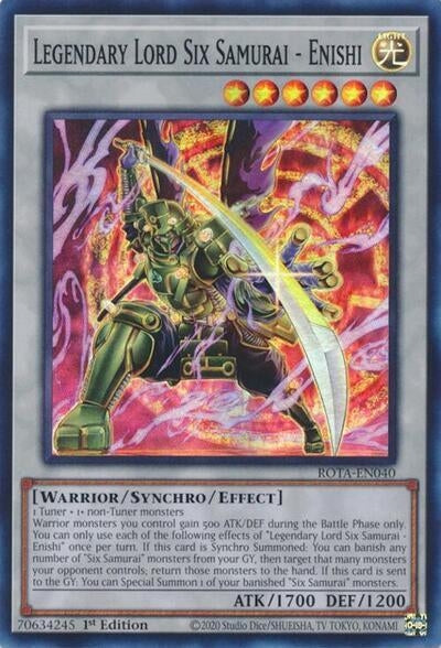 Image for Legendary Lord Six Samurai - Enishi [Rage of the Abyss]