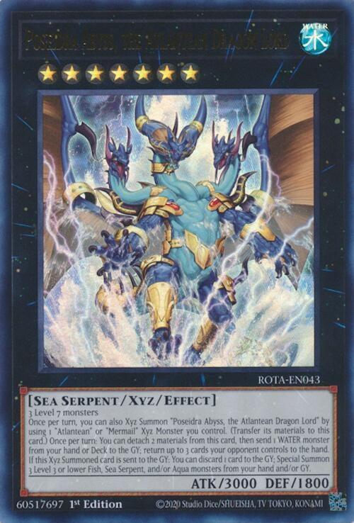 Image for Poseidra Abyss, the Atlantean Dragon Lord [Rage of the Abyss]