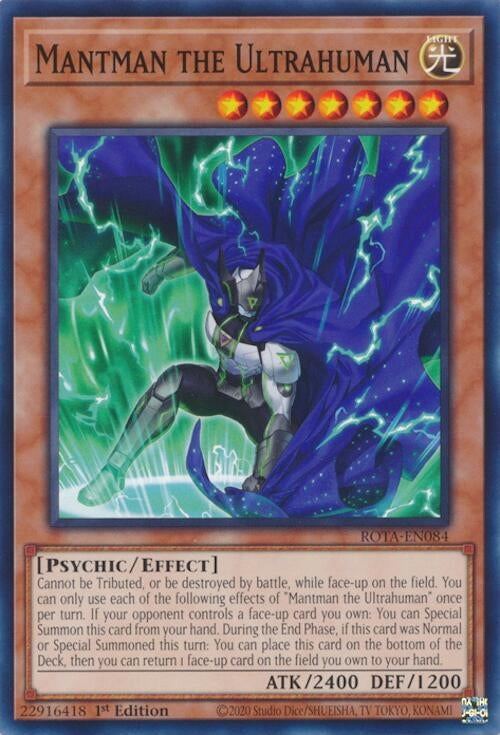 Image for Mantman the Ultrahuman [Rage of the Abyss]