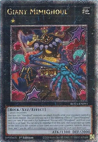 Image for Giant Mimighoul (Quarter Century Secret Rare) [Rage of the Abyss]