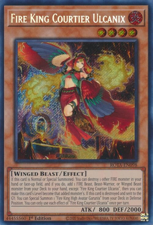 Image for Fire King Courtier Ulcanix [Rage of the Abyss]