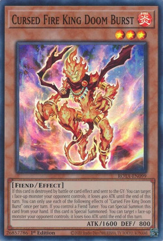 Image for Cursed Fire King Doom Burst [Rage of the Abyss]