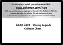 Image for Code Card - Shining Legends Collector Chest [Shining Legends]
