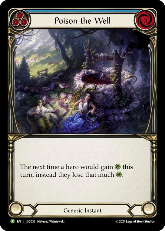 Image for Poison the Well - JDG035 [Flesh and Blood: Promo Cards]