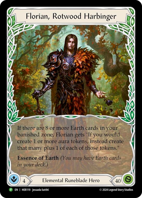 Florian, Rotwood Harbinger