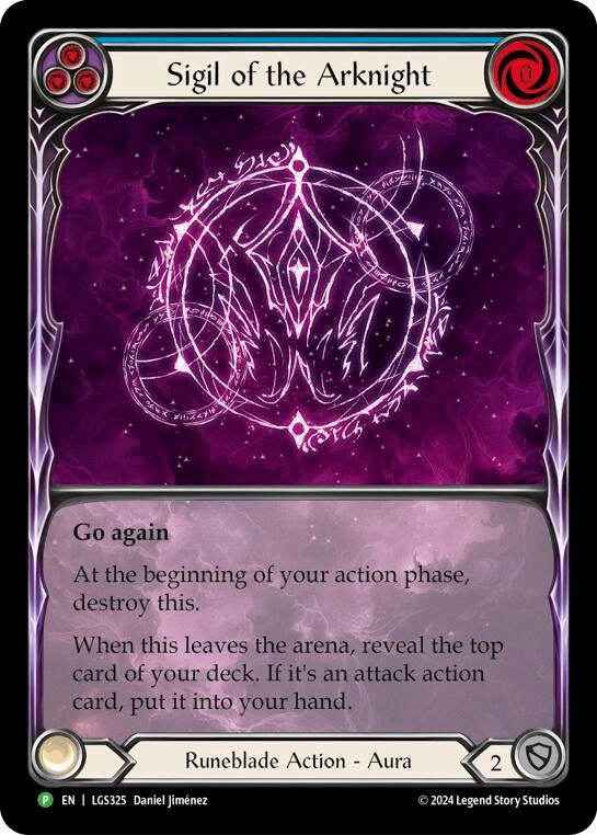 Image for Sigil of the Arknight (Extended Art) - LGS325 [Flesh and Blood: Promo Cards]