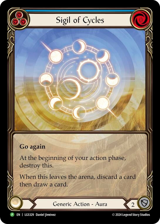 Image for Sigil of Cycles (Extended Art) - LGS329 [Flesh and Blood: Promo Cards]
