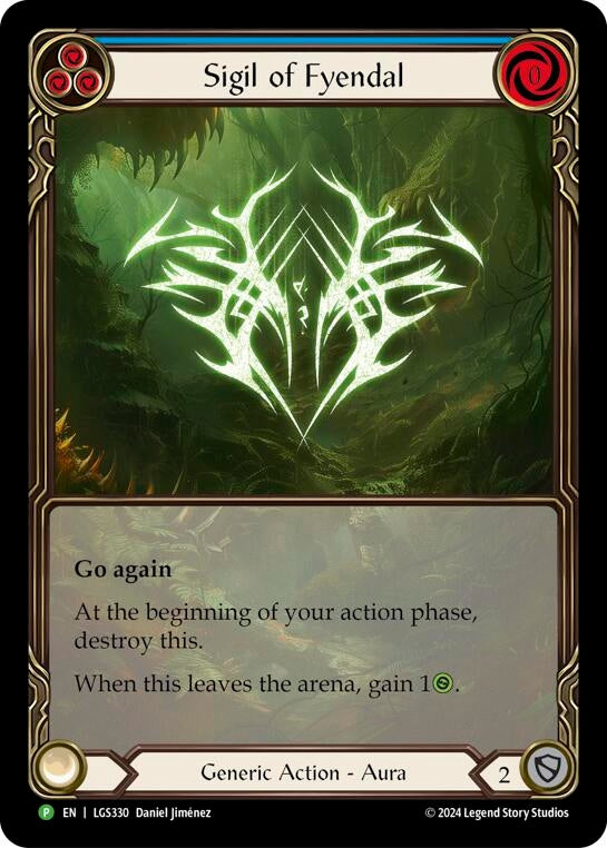 Image for Sigil of Fyendal (Extended Art) - LGS330 [Flesh and Blood: Promo Cards]