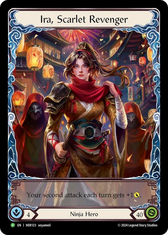 Image for Ira, Scarlet Revenger - HER123 [Flesh and Blood: Promo Cards]