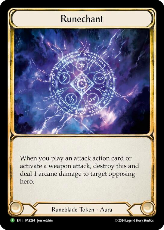 Image for Runechant (Lightning) - FAB284 [Flesh and Blood: Promo Cards]
