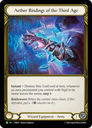 Image for Aether Bindings of the Third Age (Golden) - FAB253 [Flesh and Blood: Promo Cards]