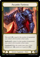 Image for Arcanite Fortress (Golden) - FAB254 [Flesh and Blood: Promo Cards]