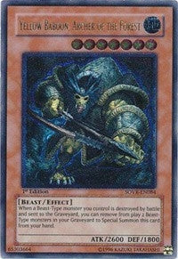Yellow Baboon Archer of the Forest UTR (SOVR-EN084)