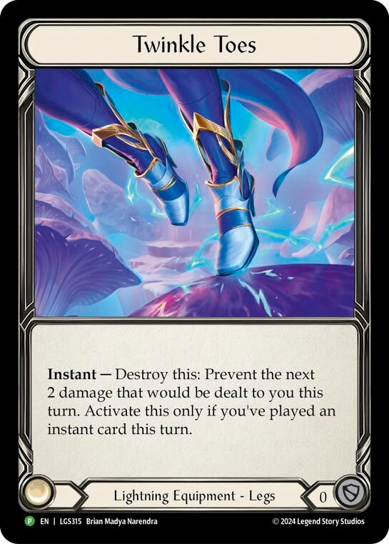 Image for Twinkle Toes - LGS315 [Flesh and Blood: Promo Cards]