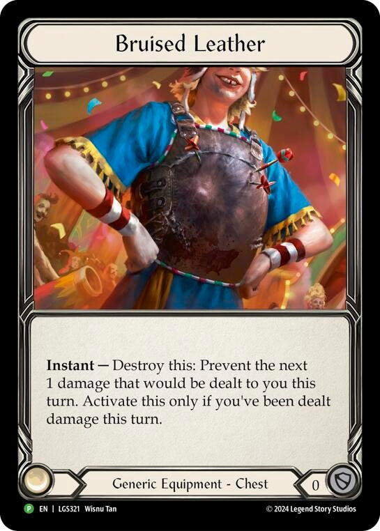 Image for Bruised Leather - LGS321 [Flesh and Blood: Promo Cards]