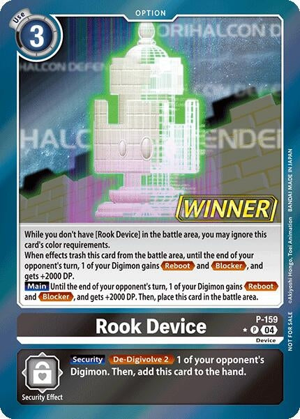 Image for Rook Device (Store Tournament 2024 Oct. - Dec. Winner Pack) (P-159 P) [D-PR]