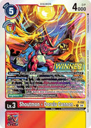 Image for Shoutmon + Dorulu Cannon (Store Tournament 2024 Oct. - Dec. Winner Pack) (P-152 P) [D-PR]
