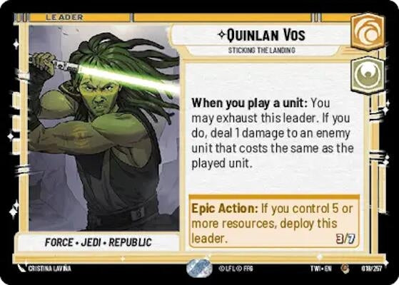 Image for Quinlan Vos - Sticking the Landing [Twilight of the Republic]