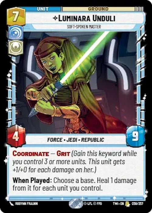 Image for Luminara Unduli - Soft-Spoken Master [Twilight of the Republic]