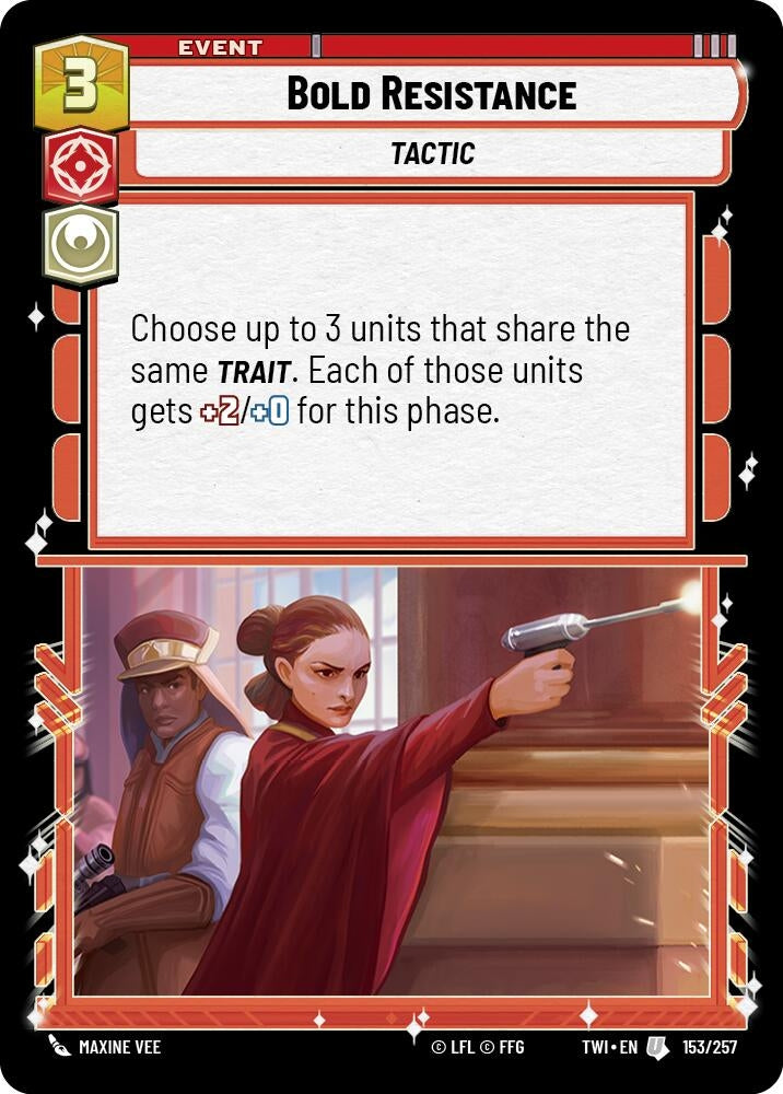 Image for Bold Resistance [Twilight of the Republic]