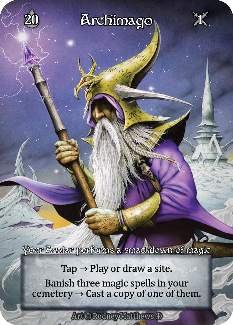 Image for Archimago (Foil) [Arthurian Legends]