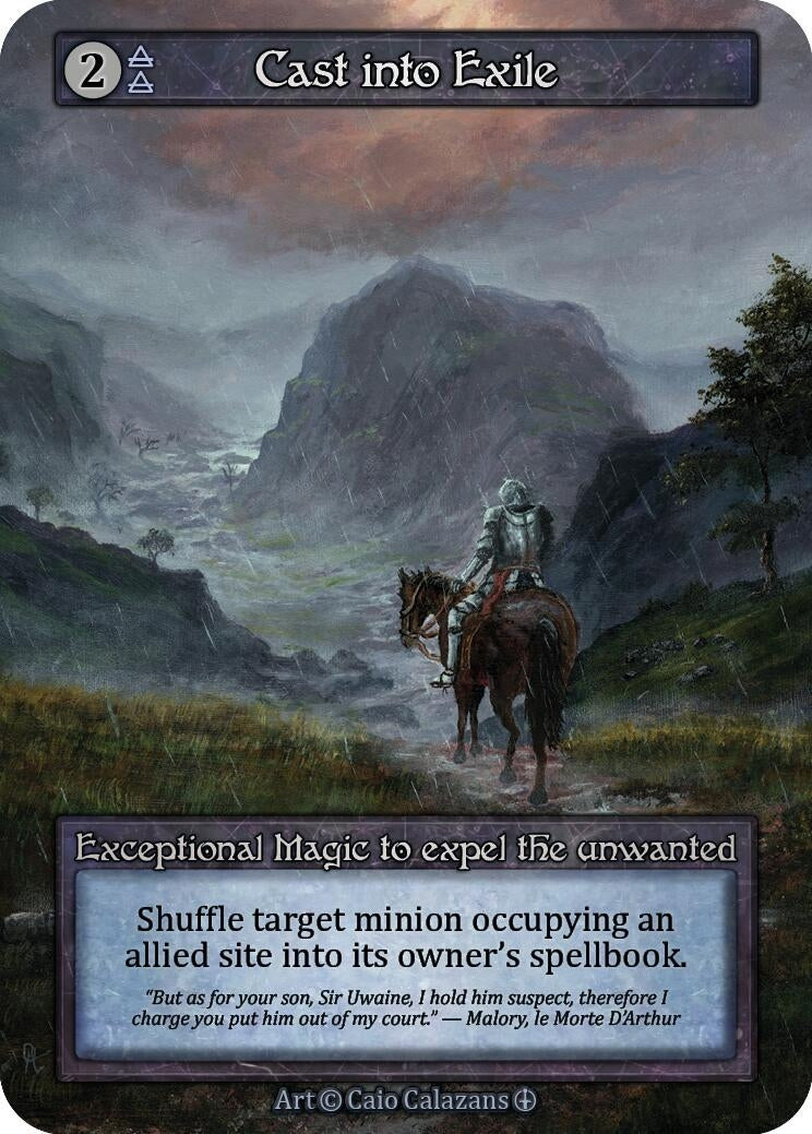 Image for Cast into Exile [Arthurian Legends]