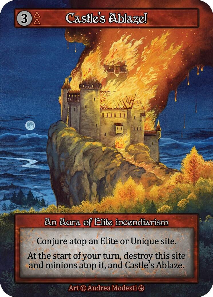 Image for Castle's Ablaze! [Arthurian Legends]