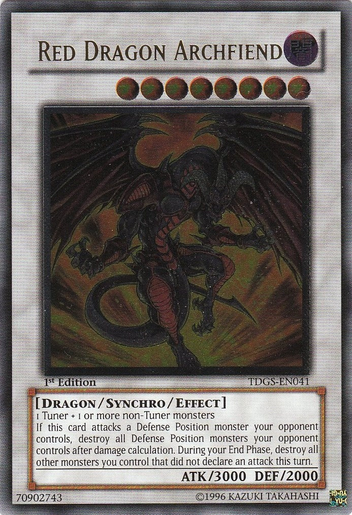 Red Dragon Archfiend UTR (TDGS-EN041)
