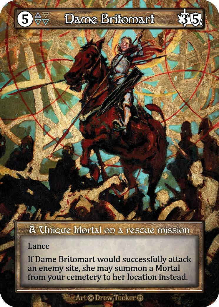 Image for Dame Britomart (Foil) [Arthurian Legends]
