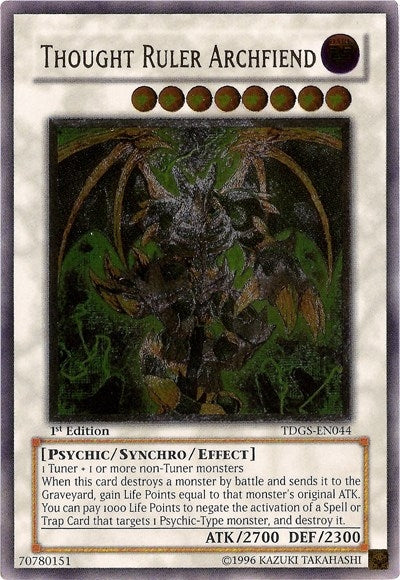 Thought Ruler Archfiend UTR (TDGS-EN044)