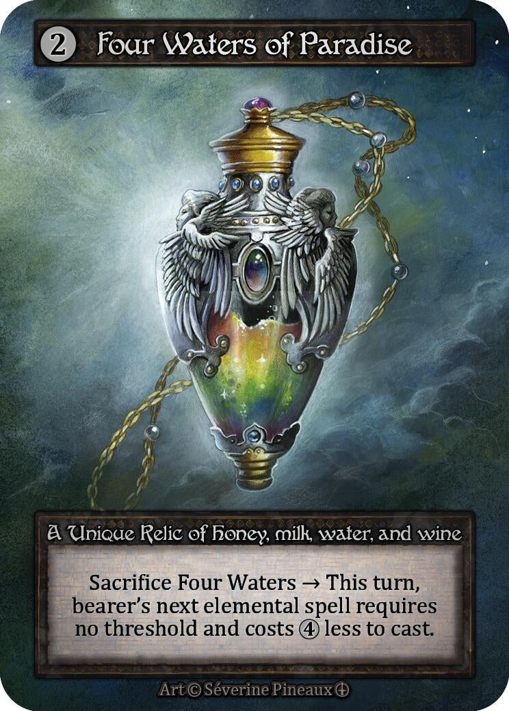 Image for Four Waters of Paradise [Arthurian Legends]