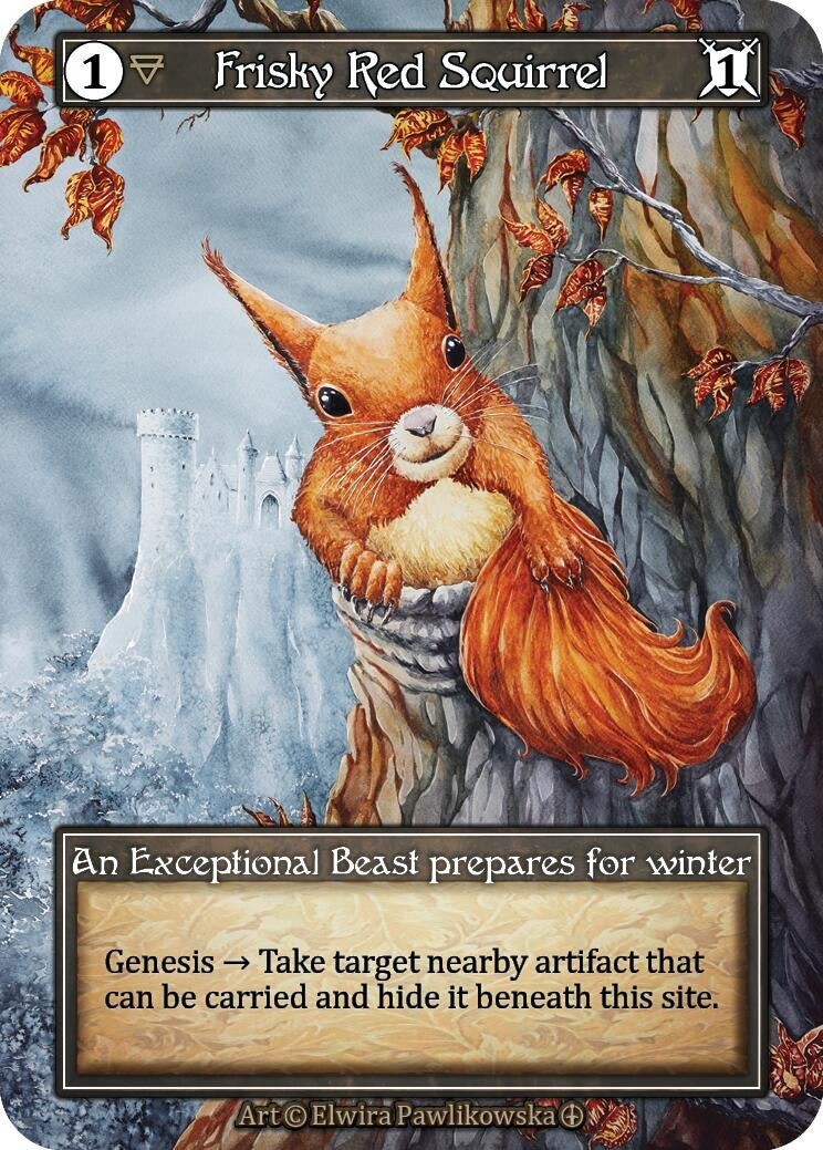 Image for Frisky Red Squirrel (Foil) [Arthurian Legends]