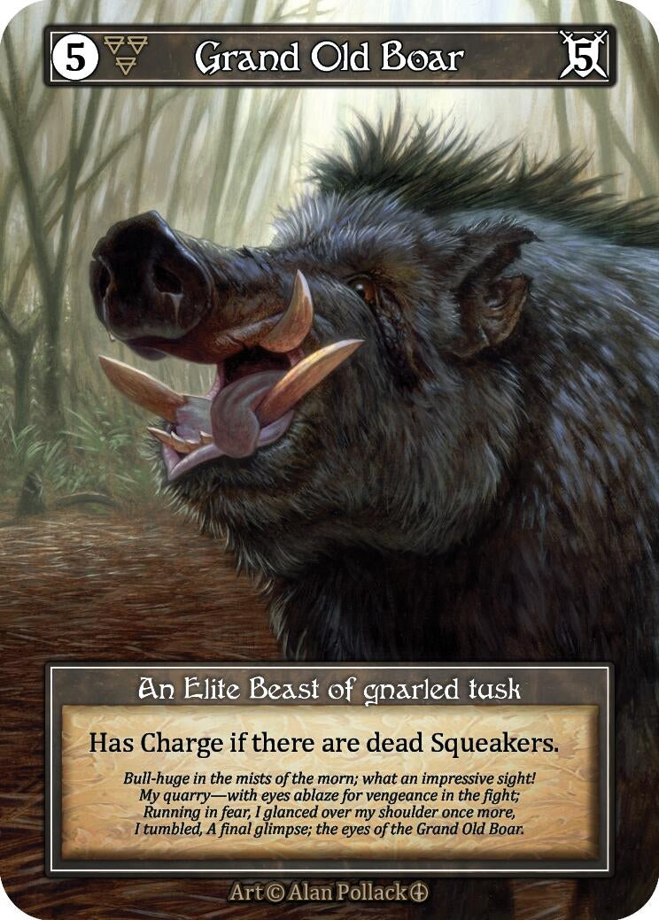 Image for Grand Old Boar (Foil) [Arthurian Legends]