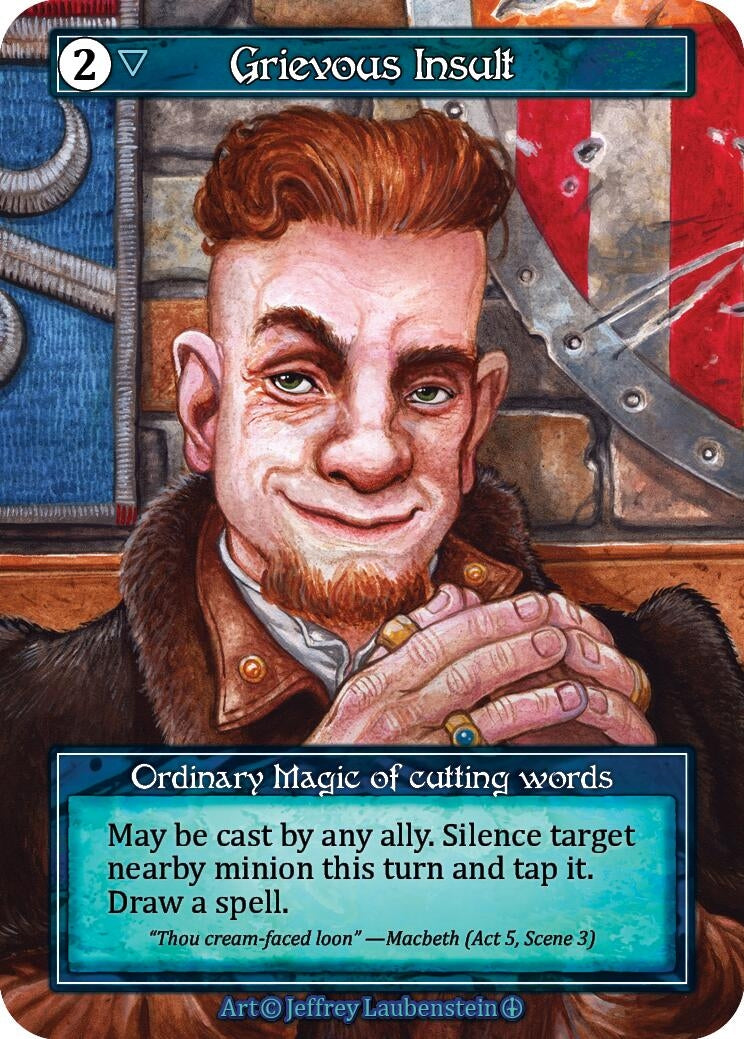 Image for Grievous Insult (Foil) [Arthurian Legends]