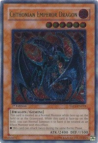 Chthonian Emperor Dragon UTR (TAEV-EN019)