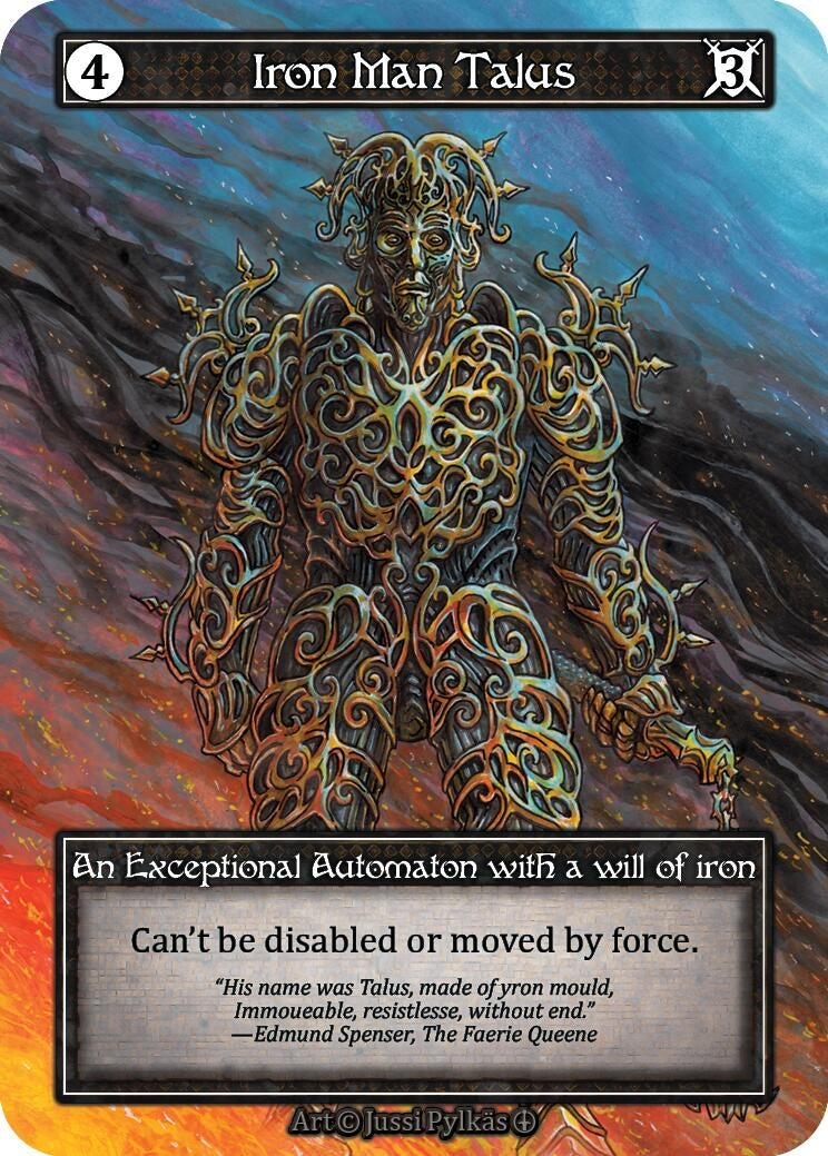 Image for Iron Man Talus (Foil) [Arthurian Legends]