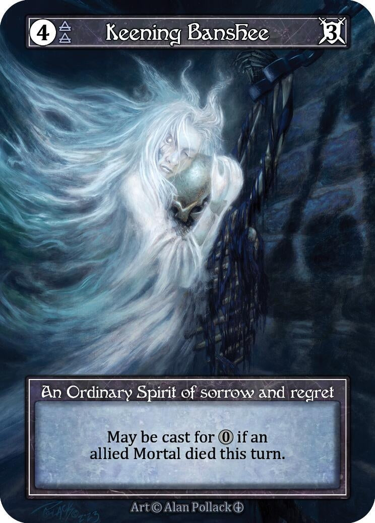Image for Keening Banshee (Foil) [Arthurian Legends]