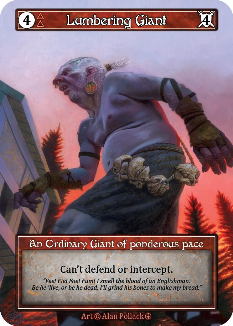 Image for Lumbering Giant (Foil) [Arthurian Legends]