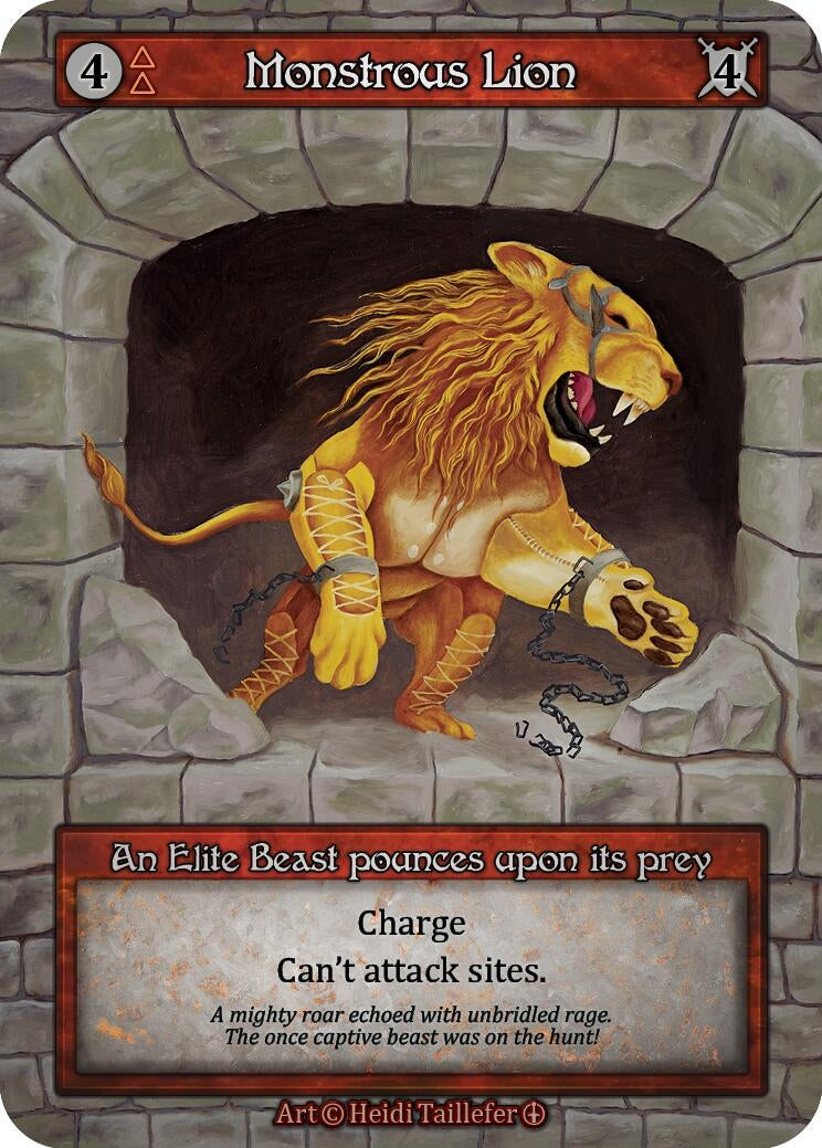 Image for Monstrous Lion [Arthurian Legends]