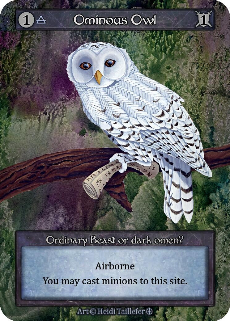 Image for Ominous Owl [Arthurian Legends]