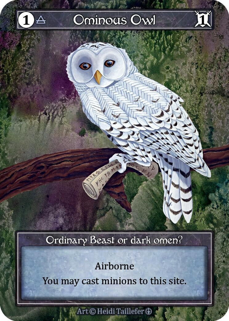 Image for Ominous Owl (Foil) [Arthurian Legends]