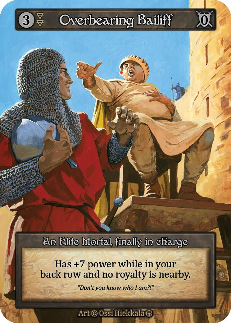 Image for Overbearing Bailiff [Arthurian Legends]