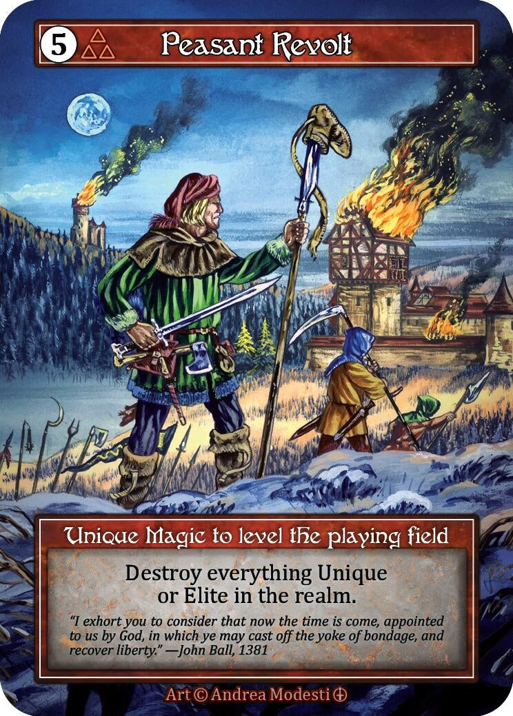 Image for Peasant Revolt (Foil) [Arthurian Legends]